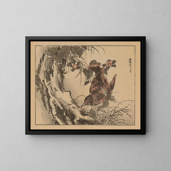 Bairei gafu, piana 11 - Kono Bairei — quadro incorniciato alla parete