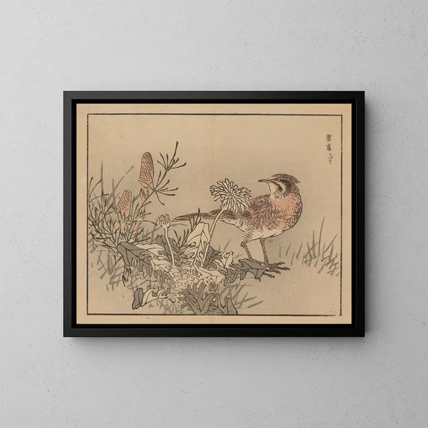Bairei gafu, piana 29 - Kono Bairei — quadro incorniciato alla parete