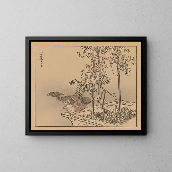 Bairei gafu, piana 30 - Kono Bairei — quadro incorniciato alla parete