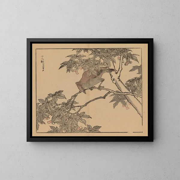 Bairei gafu, piana 32 - Kono Bairei — quadro incorniciato alla parete