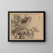 Kono Bairei — gerahmtes Bild an der Wand
