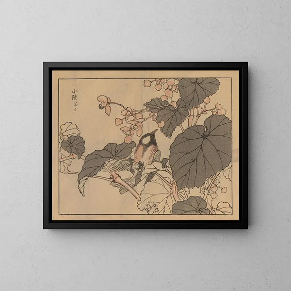 Bairei gafu, piana 39 - Kono Bairei — quadro incorniciato alla parete