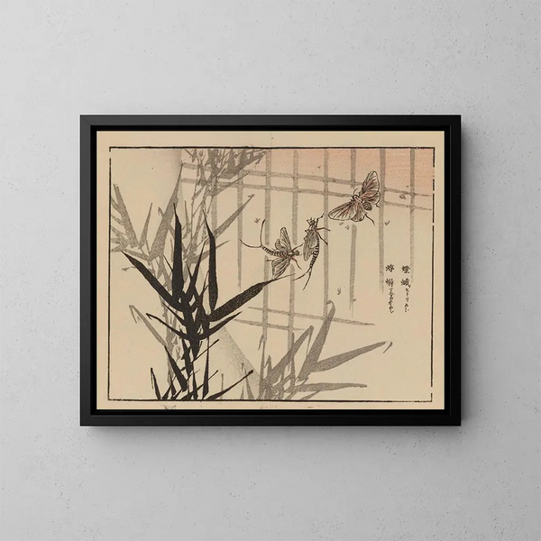Bairei gafu, piana 68 - Kono Bairei — quadro incorniciato alla parete