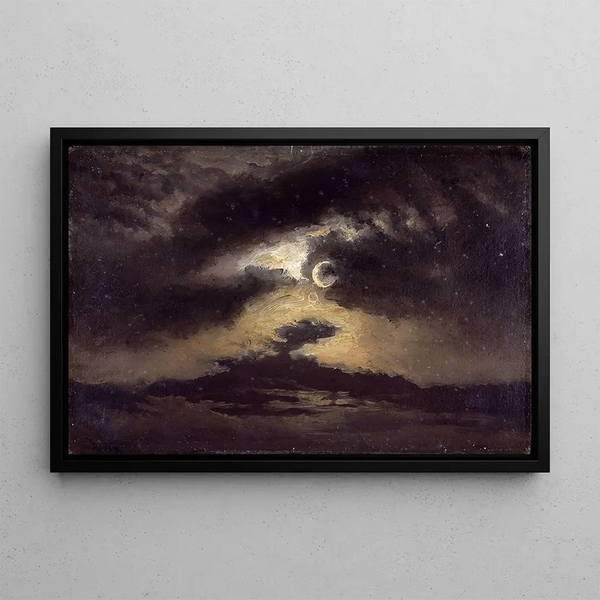Knud Baade - Clouds in Moonlight.webp