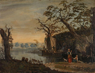 Paesaggio - Knud Baade — vista dell’opera