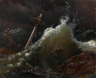Schiffsunglück - Knud Baade — Ansicht des Kunstwerks