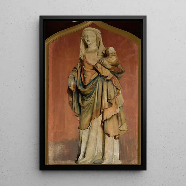 Konrad Krzyanowski - Statue of Gothic Madonna.webp