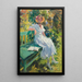 In the Garden - Konstantin Alexeïevitch Korovine — framed artwork on a wall