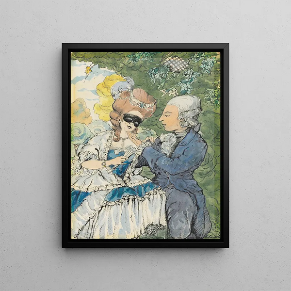 Konstantin Andreevich Somov - Masquerade.webp