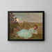 Ruhe bei Dämmerung - Konstantin Andreevich Somov — gerahmtes Bild an der Wand