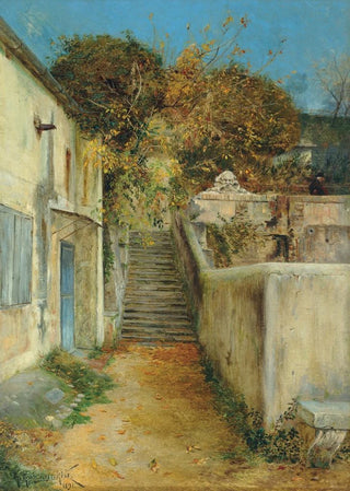 Konstantin Yakovlevich Kryzhitsky - Autumn in Crimea.webp