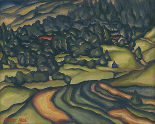 Paesaggio - Konstantin Bauer — vista dell’opera