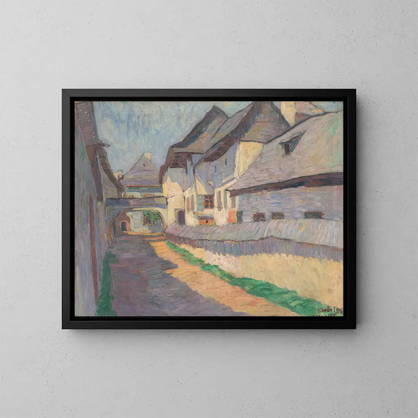 Brna nella via Kemarska - Konstantin Korovin — quadro incorniciato alla parete