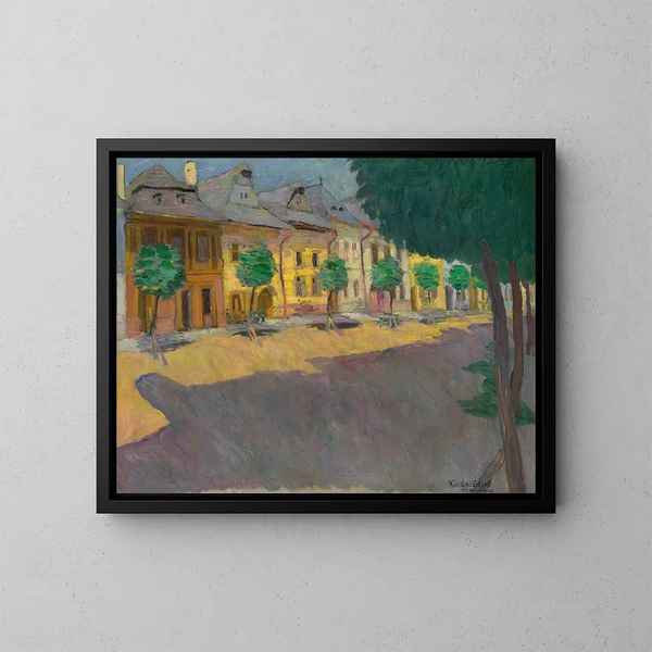 Rue à Kemark - Konstantin Korovin — quadro incorniciato alla parete