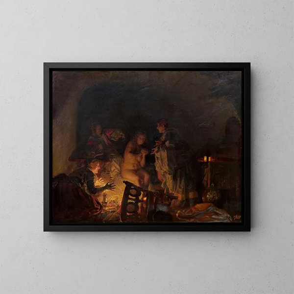 Kristian Zahrtmann — gerahmtes Bild an der Wand