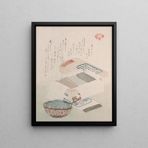 Kubo Shunman - Cakes and Food Made of Seaweed.webp