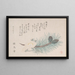 Pins et fiori di ciliegio - Kubo Shunman — quadro incorniciato alla parete