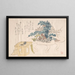Shimadai e Sambo - Kubo Shunman — quadro incorniciato alla parete