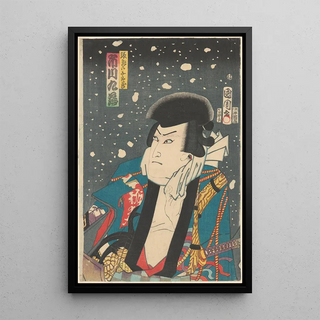 Kunichika Toyohara - Actor Ichikawa Kyz.webp