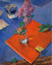 Naturstillleben mit Flieder - Kuzma Petrov-Vodkin — Ansicht des Kunstwerks