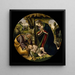 L'Adoration de l'Enfant Christ - Sandro Botticelli — gerahmtes Bild an der Wand