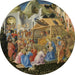 L'Adorazione dei Magi - Fra Angelico e Fra Filippo Lippi — ambientato in un interno