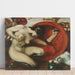 Reproduktion des Gemäldes L'Amazone blessée - Franz von Stuck