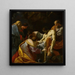 L'Enterrement - Simon Vouet — gerahmtes Bild an der Wand