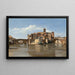 Reproduction of the painting of L'Île et le pont San Bartolomeo, Rome - Jean-Baptiste-Camille Corot