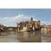 Reproduction of the painting of L'Île et le pont San Bartolomeo, Rome - Jean-Baptiste-Camille Corot