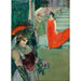 Reproduktion des Gemäldes L'Opera Messalina in Bordeaux - Henri de Toulouse-Lautrec