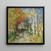L'allée Forestière - Pierre Eugène Montézin — framed artwork on a wall