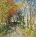 L'allée Forestière - Pierre Eugène Montézin — artwork view