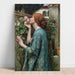 Reproduktion des Gemäldes L'âme de la rose - John William Waterhouse