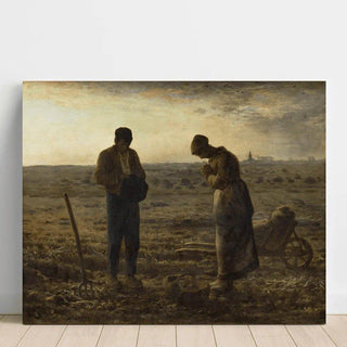 L'angelus - Jean-François Millet | Reproduction Tableau Décoration murale affiche copie