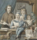 L'artiste lui-même et sa famille - Warner Horstink — Ansicht des Kunstwerks