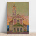 Riproduzione del dipinto L'église, Lago Maggiore - Henri Le Sidaner