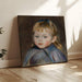 Reproduktion des Gemäldes L'enfant à la Capuche - Pierre-Auguste Renoir