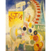 Reproduktion des Gemäldes L'équipe de Cardiff - Robert Delaunay