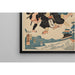 Riproduzione del dipinto L'incredibile storia di Ukiyo Matahei - Utagawa Kuniyoshi