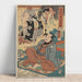 Reproduktion des Gemäldes L'étrange Geschichte von Ukiyo Matahei und seinen berühmten Gemälden - Utagawa Kuniyoshi