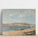 Reproduktion des Gemäldes Die Flussmündung bei Saint-Mammès - Alfred Sisley