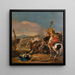 Die Eroberung Karthagos - Giovanni Battista Tiepolo — gerahmtes Bild an der Wand