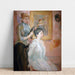 Reproduktion des Gemäldes La Coiffure - Berthe Morisot