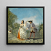 La Cour amoureuse réticente - Henry Andrews — quadro incorniciato alla parete