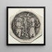 La Crocifissione - Albrecht Dürer — quadro incorniciato alla parete