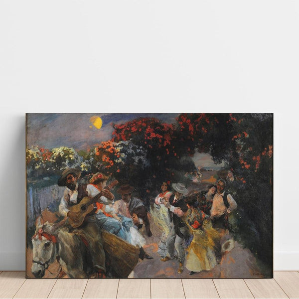 Riproduzione del dipinto La Dernière Chanson - Joaquín Sorolla