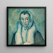 La Femme L'Hermine d'après Le Greco - Paul Cézanne — quadro incorniciato alla parete