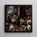 La Fête d'Antoine et Cléopâtre - Leandro Bassano — framed artwork on a wall