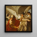 La Fuite de Lot - Giovanni Antonio Pellegrini — gerahmtes Bild an der Wand